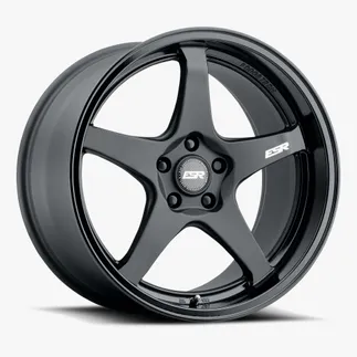 ESR APX5 19x8.5 ET BLANK (BLANK / 67.1) - Matte Black Gloss Black Lip